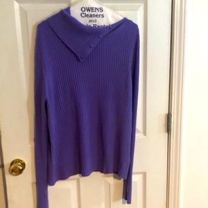 Worthington extra large comfy boatneck/cowl neck sweater